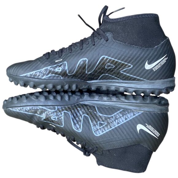 Nike Mercurial DJ5629-001 Zoom Superfly 9 Academy Turf Soccer Cleats Men's 8.5 - Picture 7 of 11